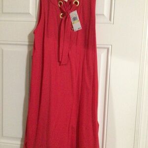 Michael Kors partial lace up dress, size M